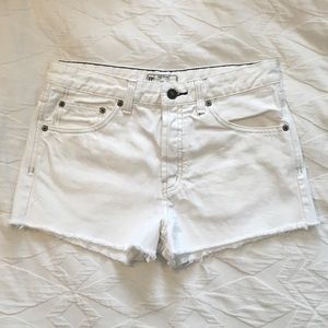 Free People High-wasted Jean Shorts